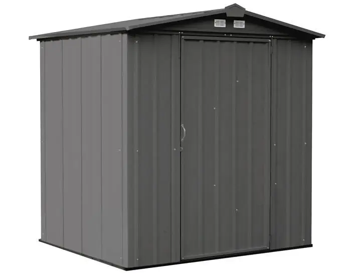 Arrow 6×5 Ezee Storage Shed Kit – Charcoal