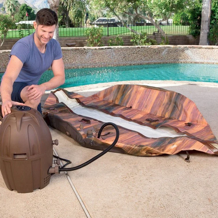 Bestway SaluSpa Helsinki 7 Person Inflatable Hot Tub Spa w/ Algaecide Treatment - Image 4