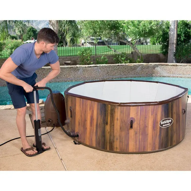 Bestway Saluspa Helsinki 7 Person Inflatable Hot Tub W/ Chemical Treatment Blend - Image 3