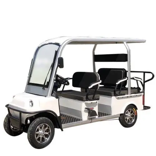 6 Seater Electric Golf Cart Limo LSV Low Speed Vehicle Six Passenger – 60v Skyline Transporter