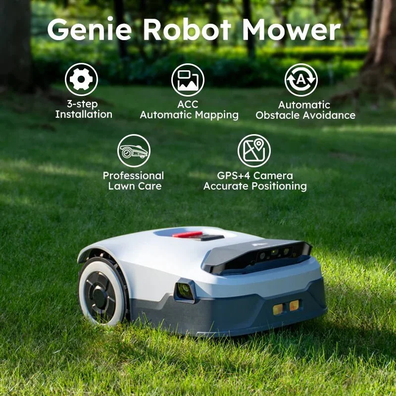 ANTHBOT Genie 3000: AI Robot Lawn Mower No Wire - Image 2