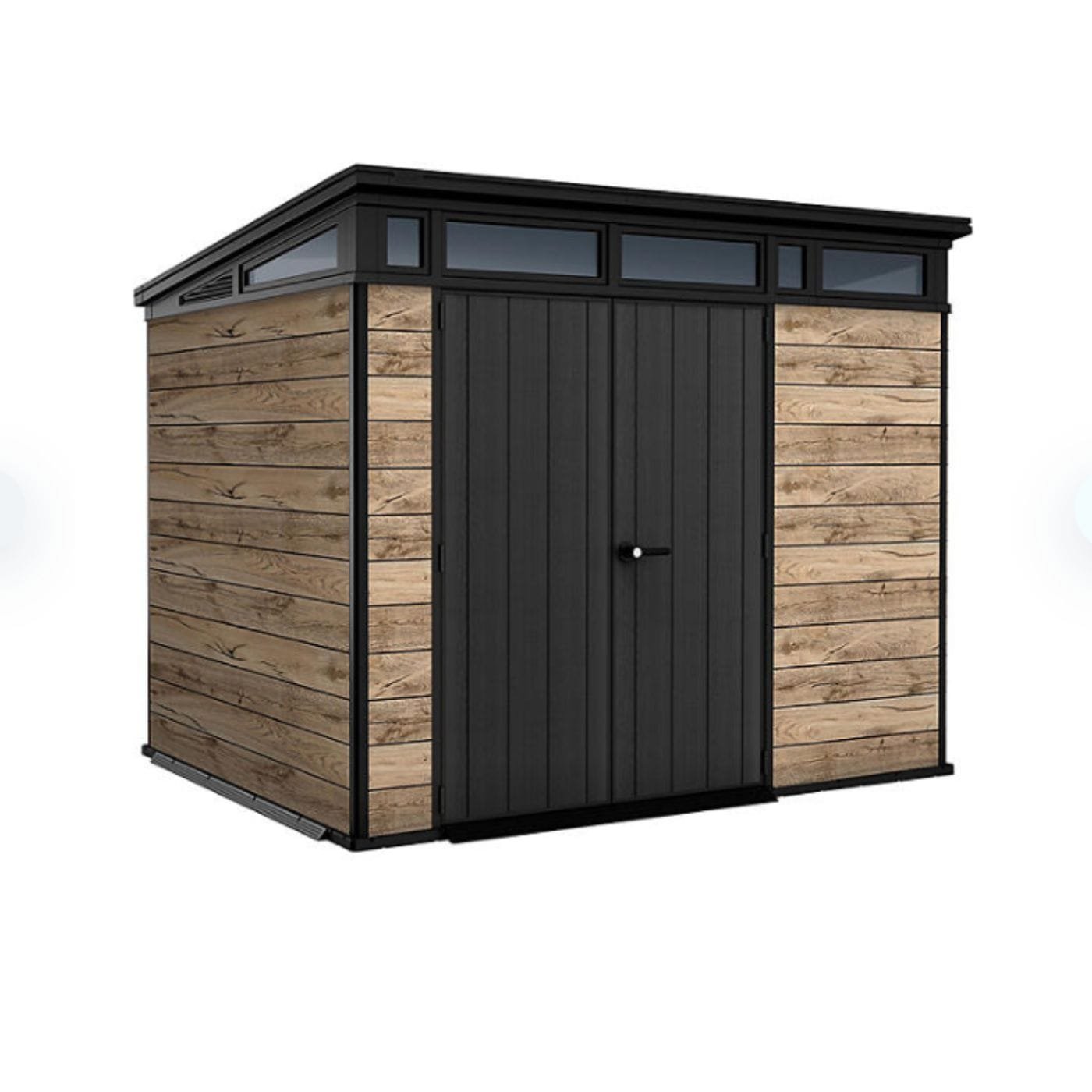 Keter Signature Pine/Graphite DecoCoat Shed 9×7