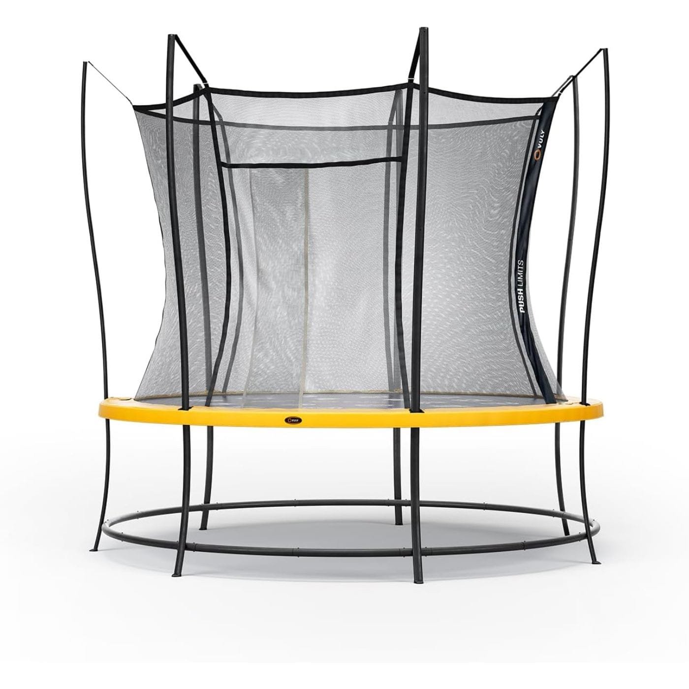 Vuly Safe Outdoor Trampoline Round Backyard Trampolines With Safety Enclosure Net