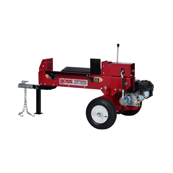 Boss Industrial 20-Ton Horizontal Dual-Action Gas Log Splitter (GD20T24)