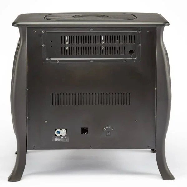 Duluth Forge Dual Fuel Ventless Gas Stove – 26,000 BTU, Remote Control, Matte Black Finish - Image 9