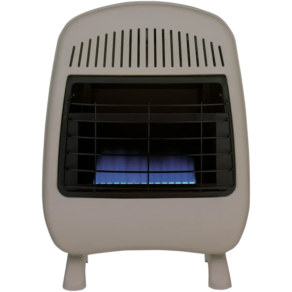 ProCom Reconditioned Dual Fuel Ventless Blue Flame Heater – 20,000 BTU, T-Stat Control – Model# MD200TBF-R