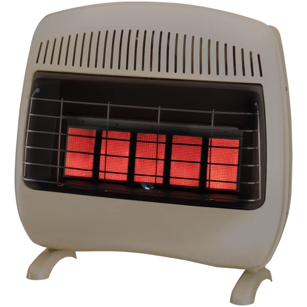 ProCom Reconditioned Dual Fuel Ventless Infrared Heater – 30,000 BTU, T-Stat Control – Model# MD5TPF-R