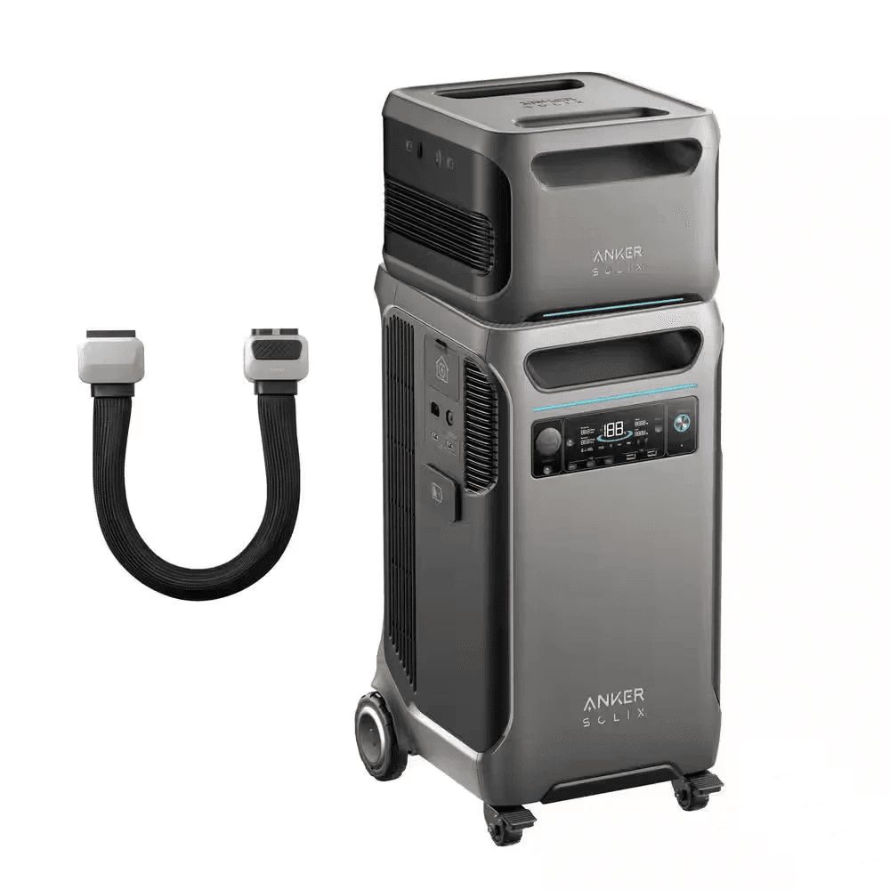 Anker 6000W Output/9000W Peak SOLIX F3800 Push Button Start All-in-one Power Station w