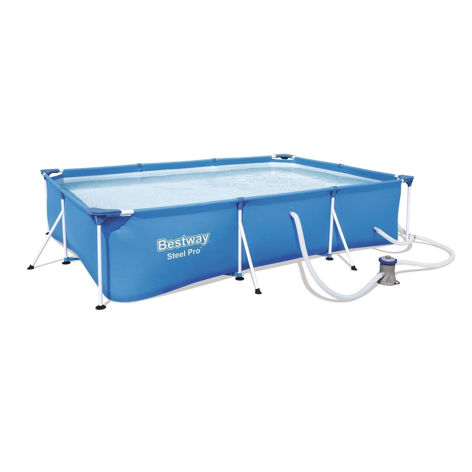 Bestway Steel Pro 118 x 79 x 26″ Frame Above Ground Pool Set - Image 5