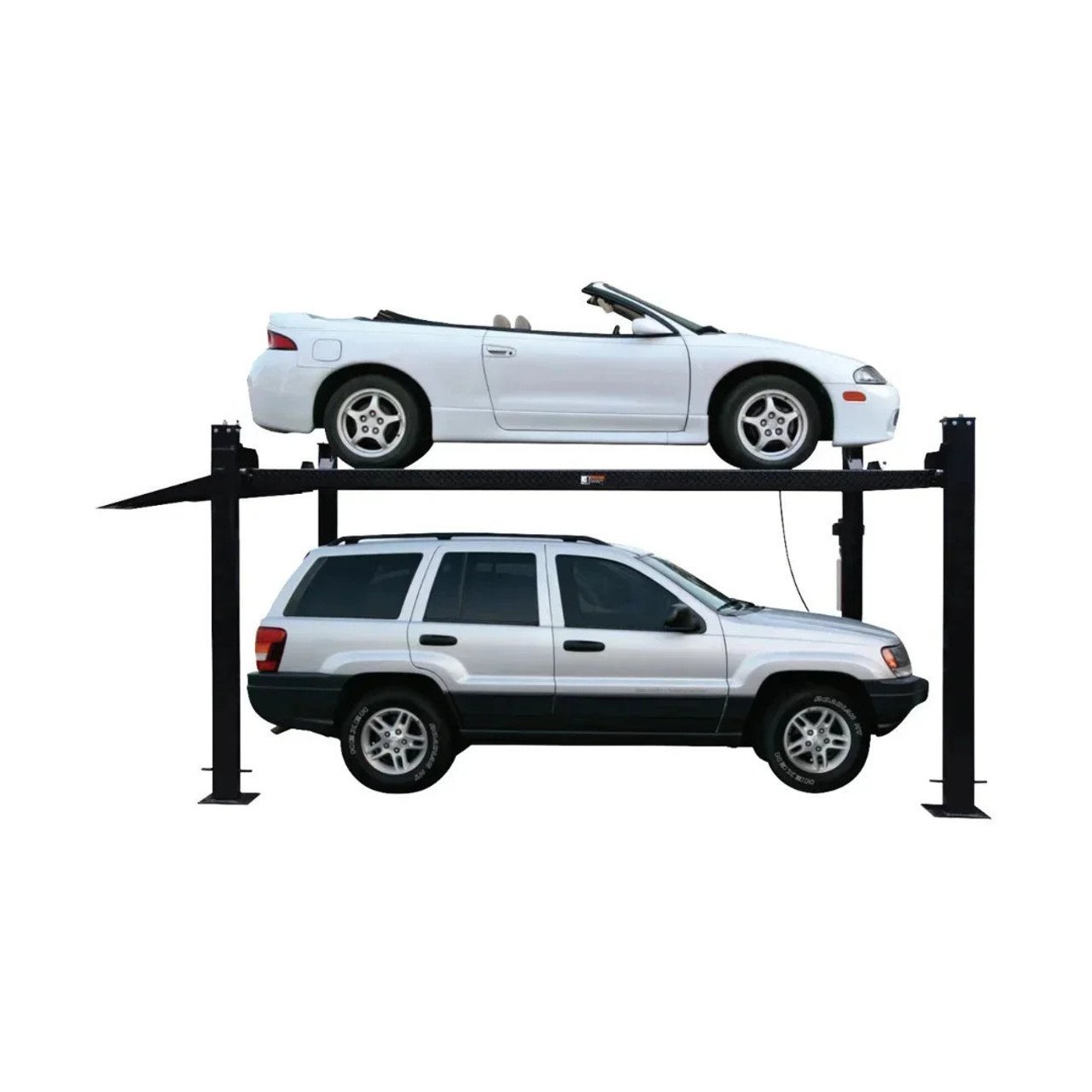Tuxedo FP8K-DX-XLT 8,000 Lb Extended Length / Height Four Post Storage Lift - Image 2