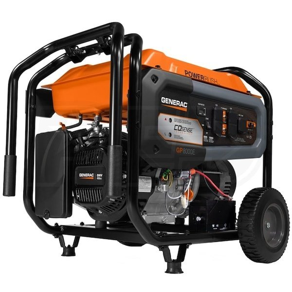 Generac GP8000E 8000-Watt Portable Generator