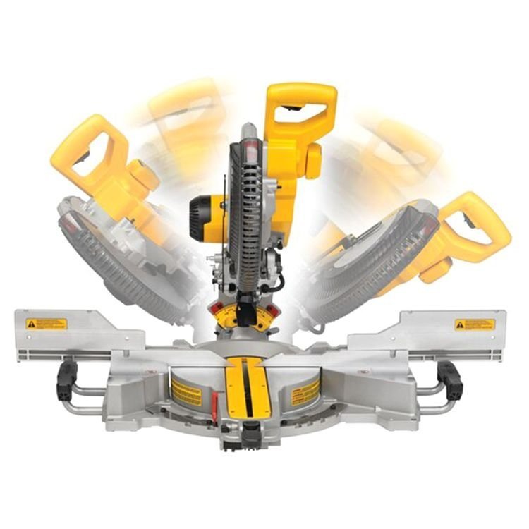 DeWalt DWS780 12 in Double Bevel Sliding Compound Miter Saw - Image 6