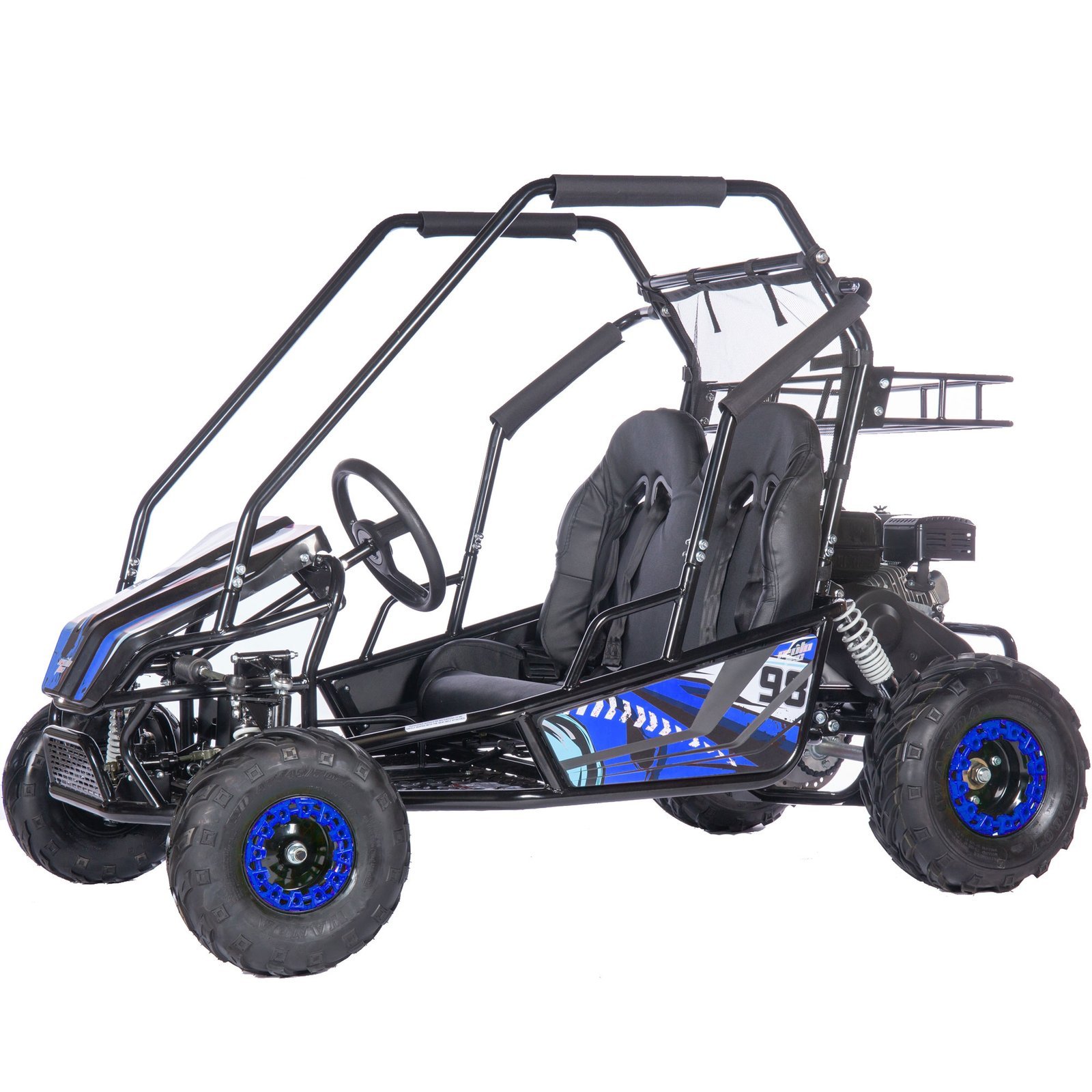 MotoTec Mud Monster XL 212cc 2 Seat Full Suspension Go Kart - Image 3