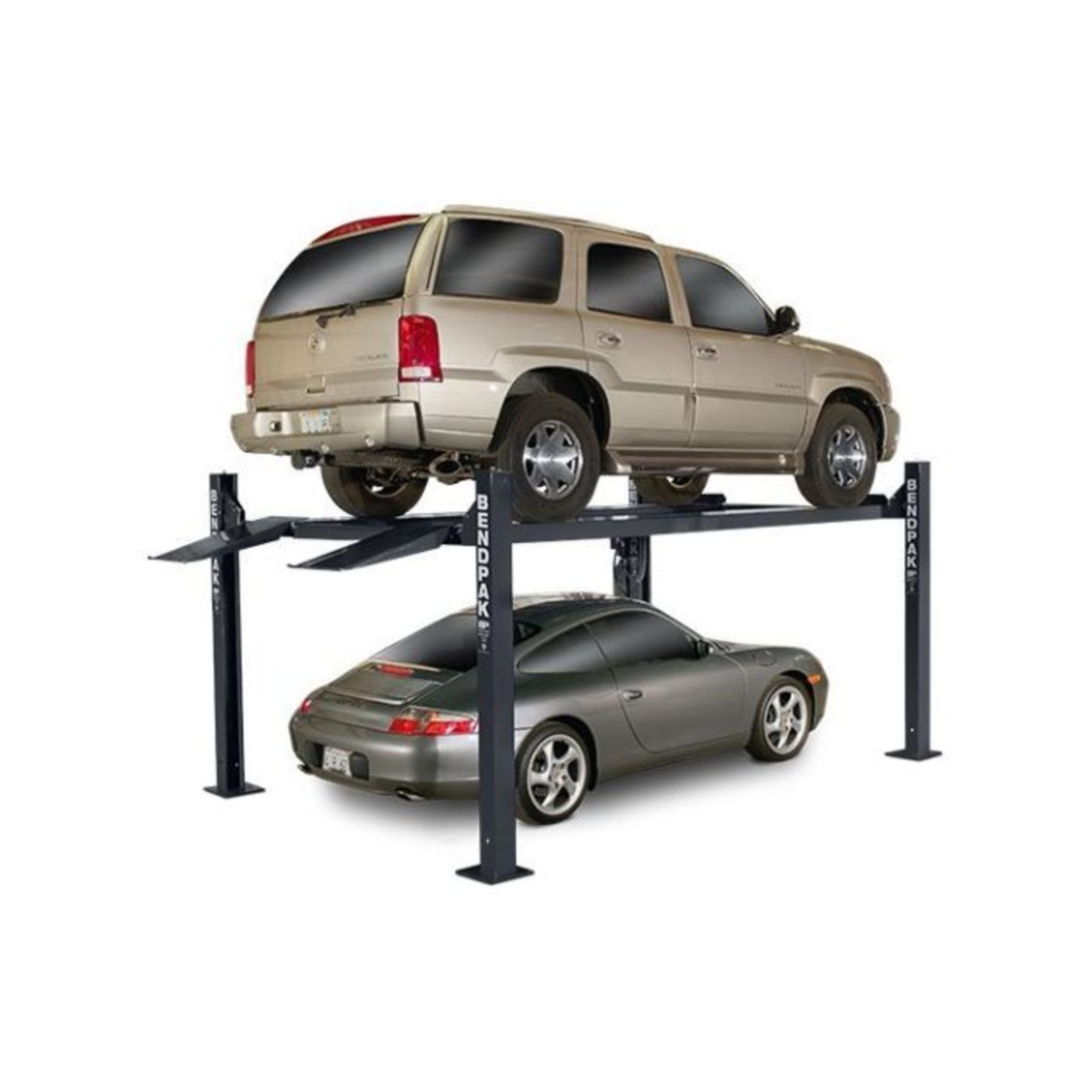 BendPak 4-Post Compact Car Lift, 7000-Lb. Capacity, - Image 3