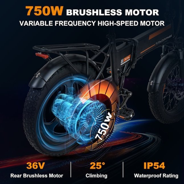 Colorway ORANGE Electric Bike - Image 6