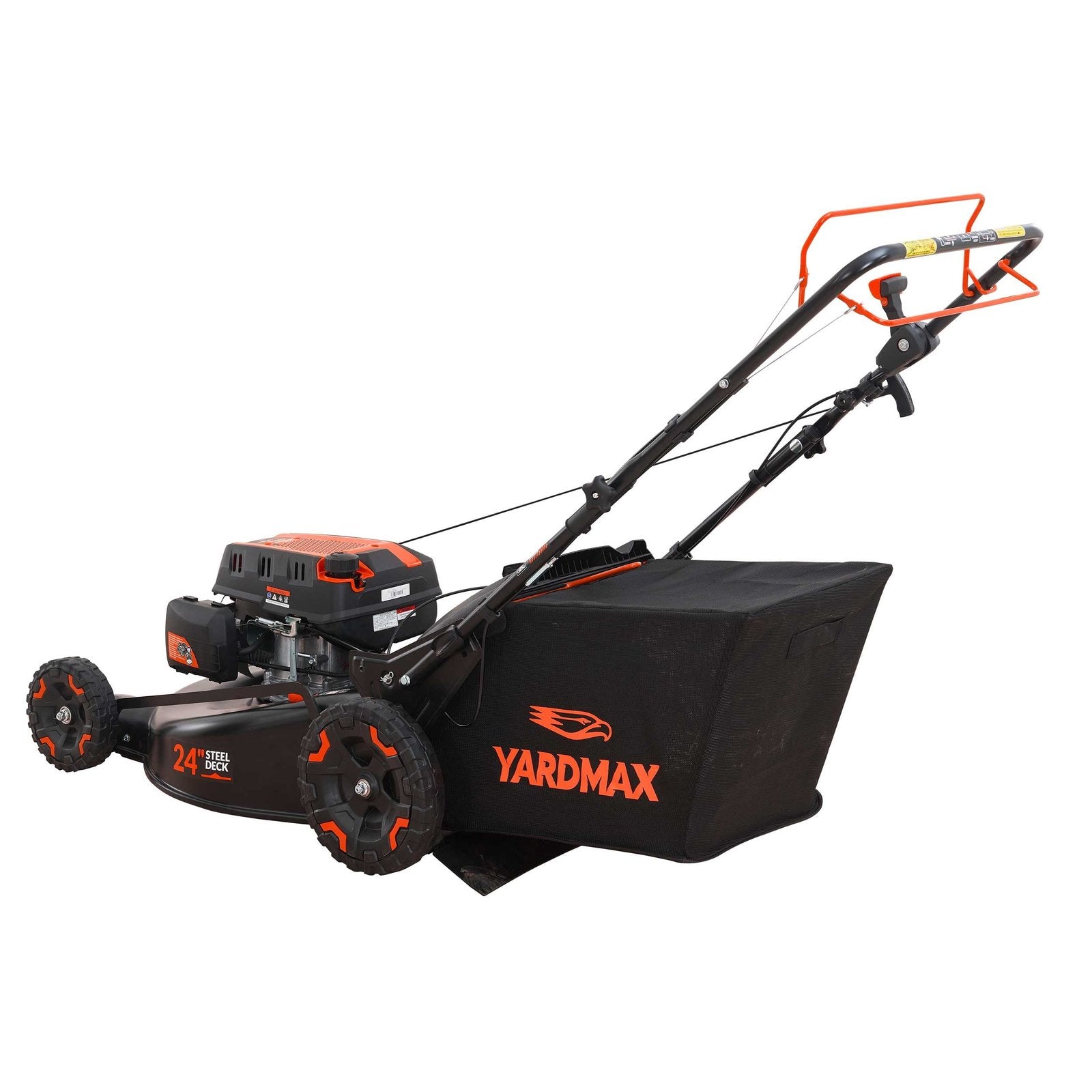 24 in. 201 cc SELECT PACE 6 Speed CVT High Wheel RWD 3-in-1 Gas Walk Behind Self Propelled Lawn Mower W/ Recoil Start - Image 10