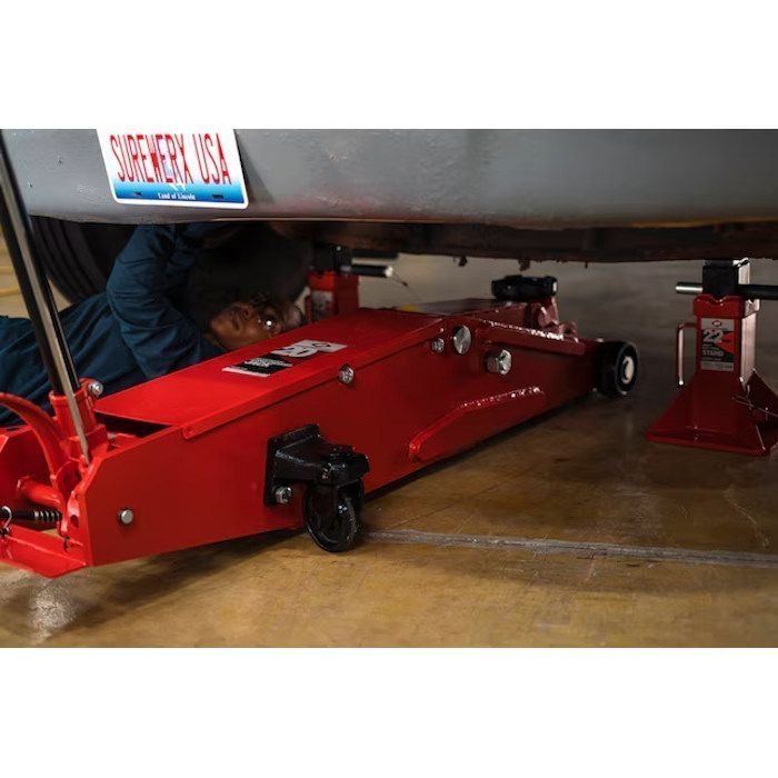 AFF 20-Ton Air Assist Hydraulic Long Chassis Jack - Image 10