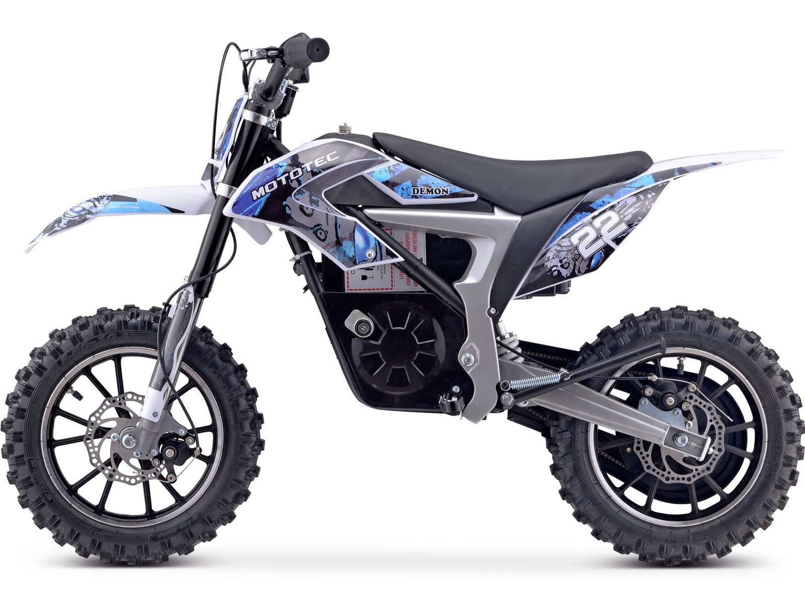 MotoTec Demon Electric Dirt Bike - Image 3