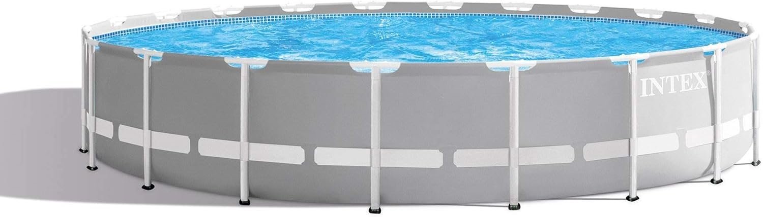 Intex 26755EH Prism Frame Premium Above Ground Swimming Pool Set: 20ft x 52