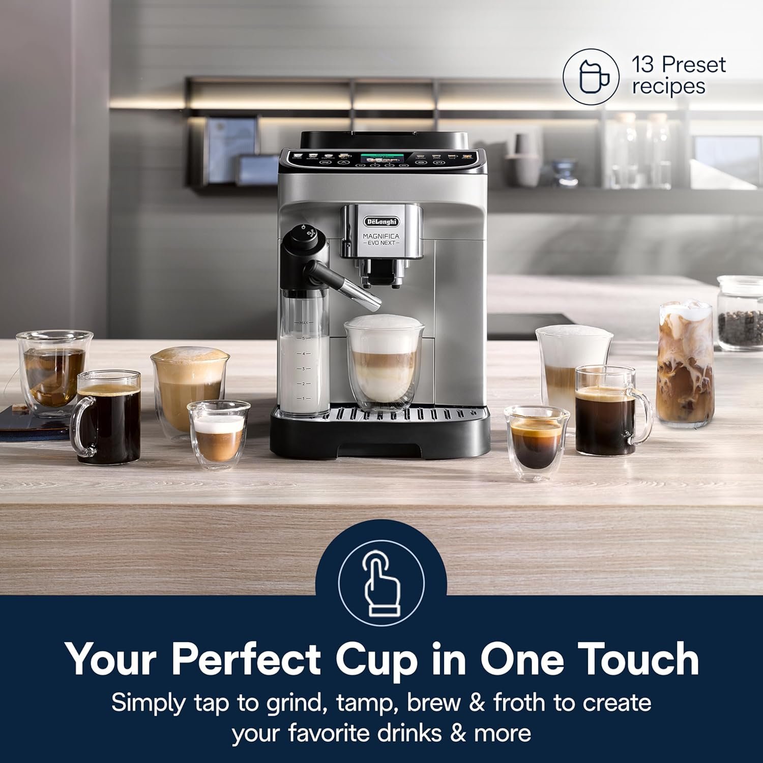 De’Longhi Magnifica Evo Next Fully Automatic Espresso Machine - Image 5