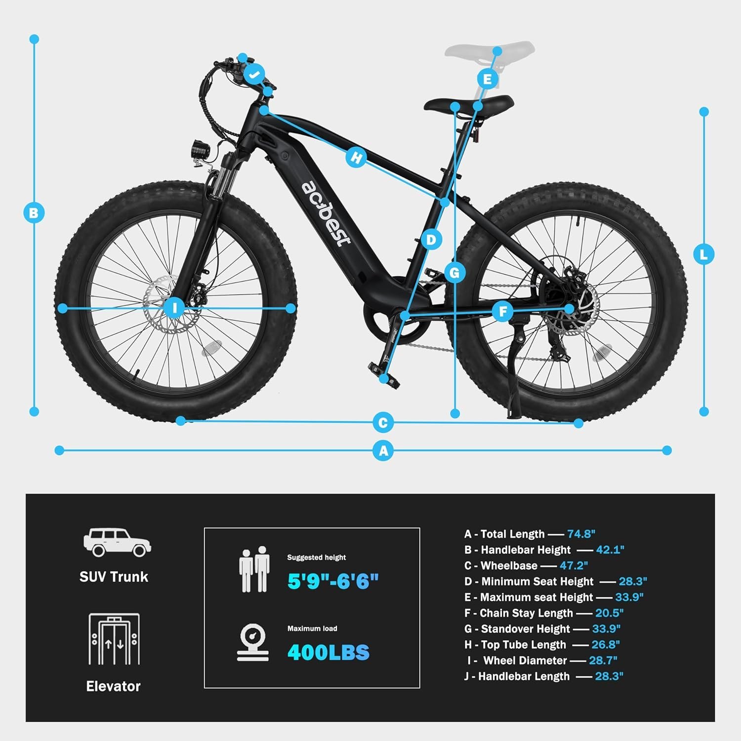 All-Terrain Mountain Ebike 1400W Power & 65mi Range - Image 2