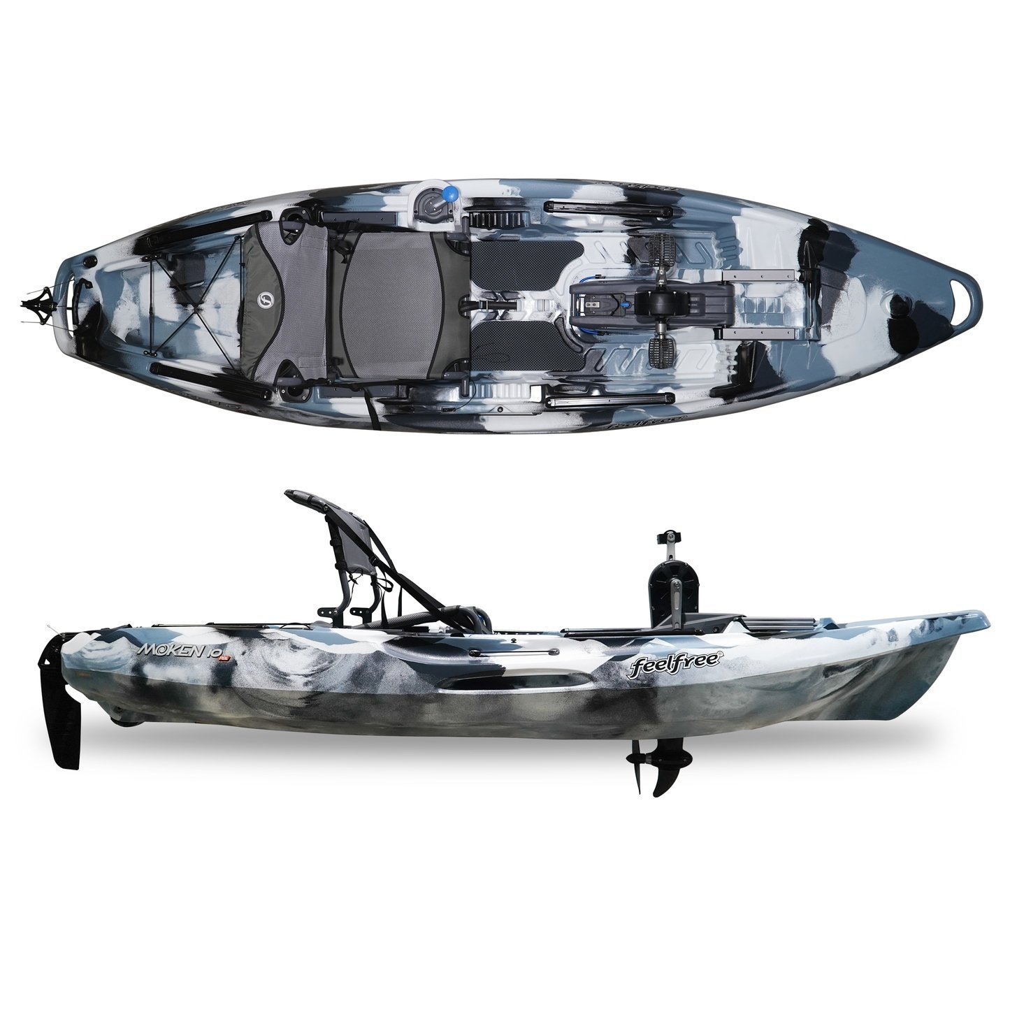 Feelfree Moken 10 PDL Fishing Kayak - Image 3