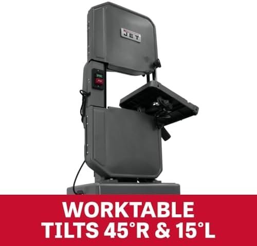 JET 14-Inch Metal/Wood Bandsaw, 1 HP, 115/230V 1Ph (Model J-8201K) - Image 3