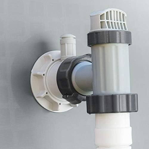 INTEX 26797EH Prism Frame Premium Oval Above Ground Swimming Pool Set: 20ft x 10ft x 48in – Includes 1500 GPH Cartridge Filter Pump – Removable Ladder – Pool Cover – Ground Cloth - Image 8