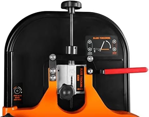 WEN Industrial Band Saw, 14-Inch, 1 HP Dual-Voltage 120V/240V, Two-Speed (BA1411) - Image 10