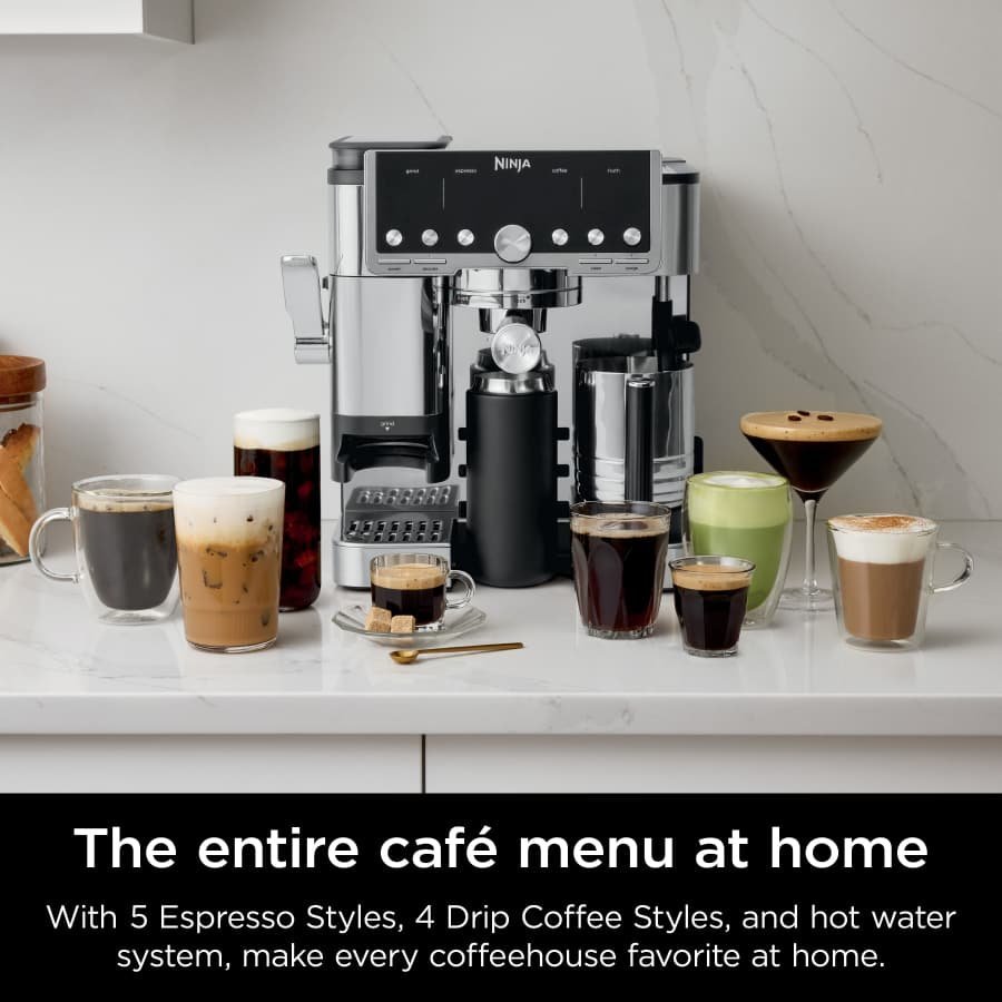 Ninja Luxe™ Café Pro 4 in 1 Espresso Drip Coffee & Cold Brew Maker With Hot Water Dispenser - Image 4