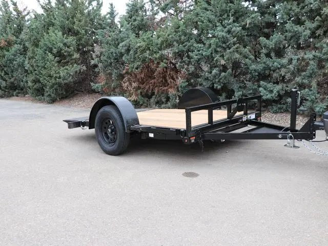 6.5 X 10 Interstate Single Axle Golf Cart Tilt Trailer - Image 4