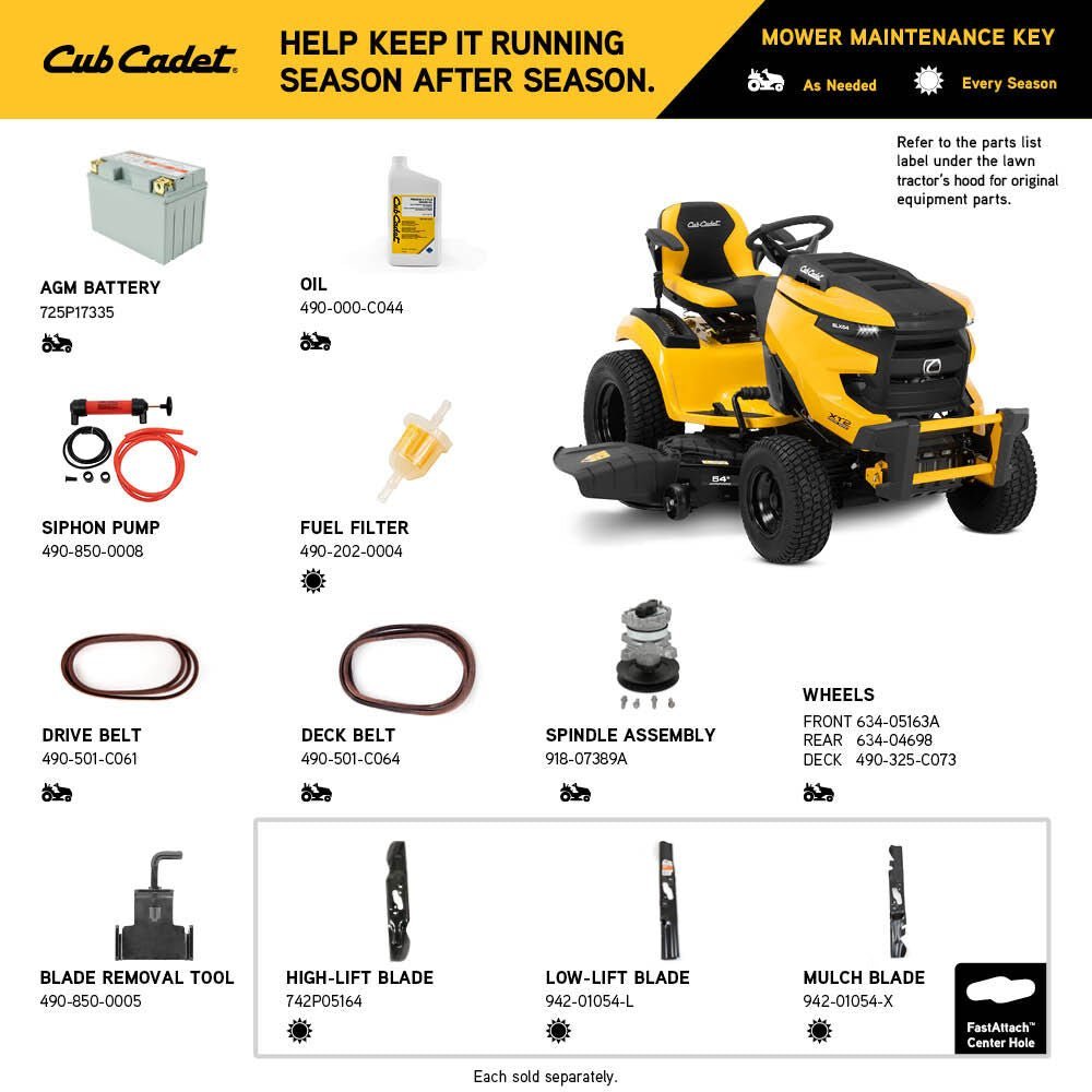 Cub Cadet XT2 SLX54 54″ Residential Riding Mower (13A5A2TMA10) - Image 2