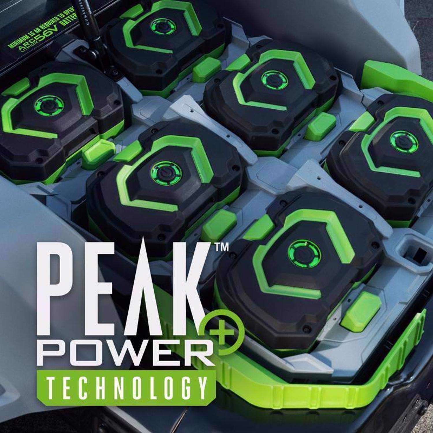 EGO Power+ Z6 ZT5207L 52 in. 56 V Battery Zero Turn Riding Mower Kit (Battery & Charger) W/ SIX 12.0 AH BATTERIES - Image 6