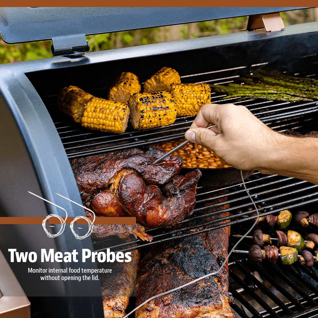 Pit Boss Pellet Smoker, Savannah 1500 Square Inch Wood Fired Pellet Grill, Onyx Series - Image 5