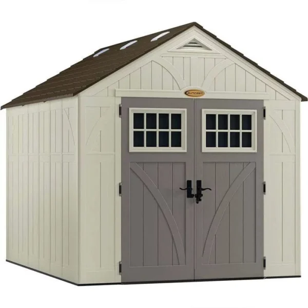 Suncast Tremont 8×10 BMS8100 Outdoor Resin Storage Shed