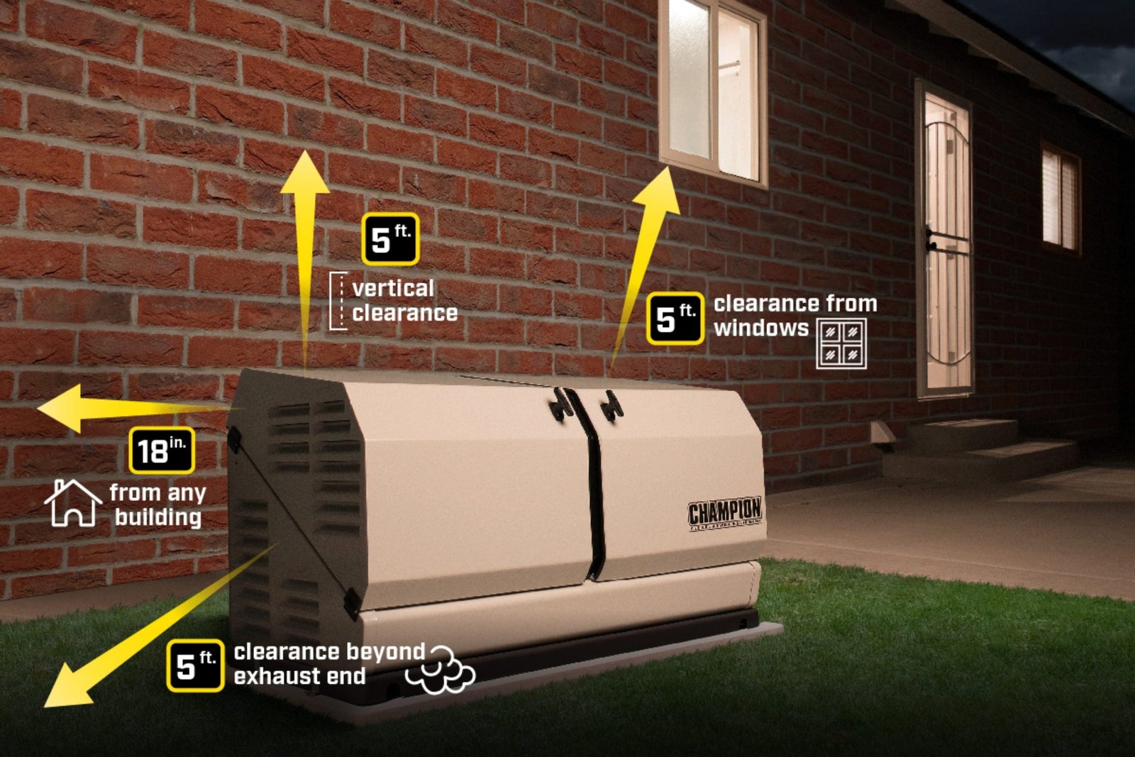 Champion 14-kW aXis Home Standby Generator with 100-Amp Whole House Switch (CA) - Image 3