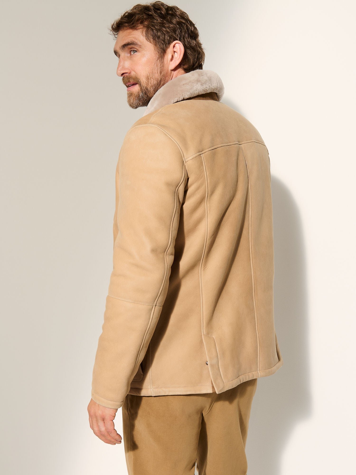Harrison Sheepskin Coat - Image 3