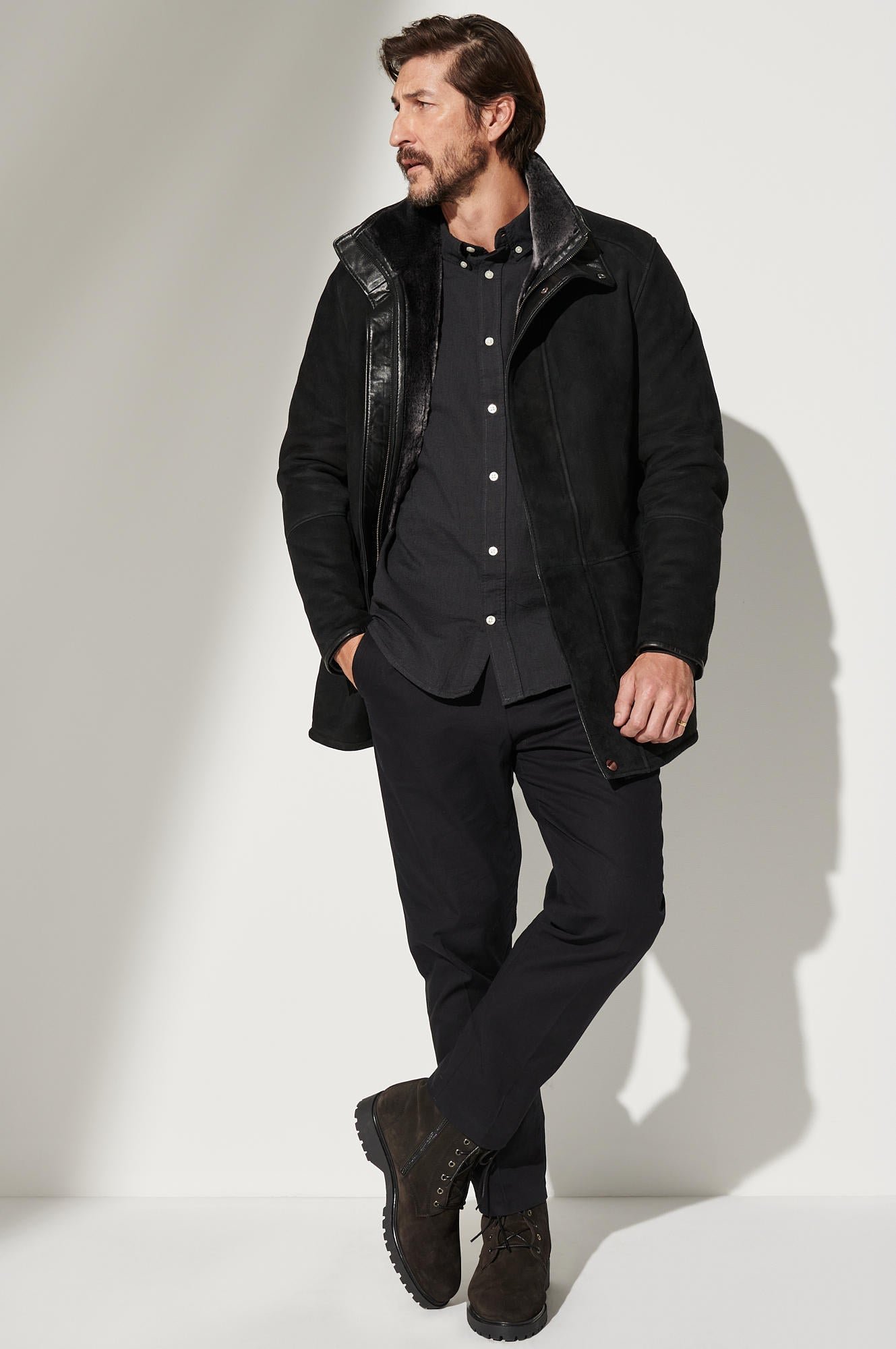 Lucas Sheepskin Coat - Image 5