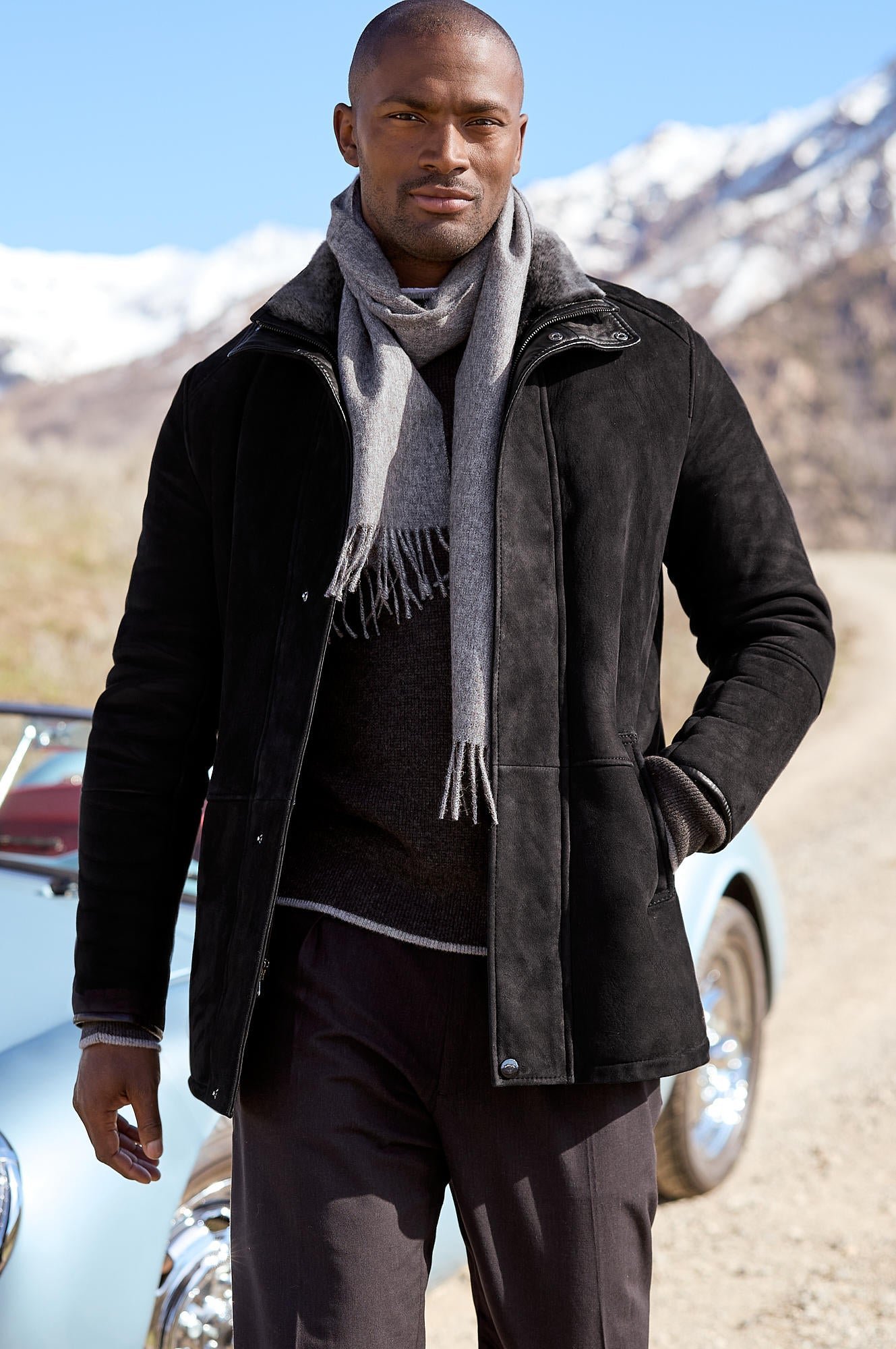 Lucas Sheepskin Coat - Image 8