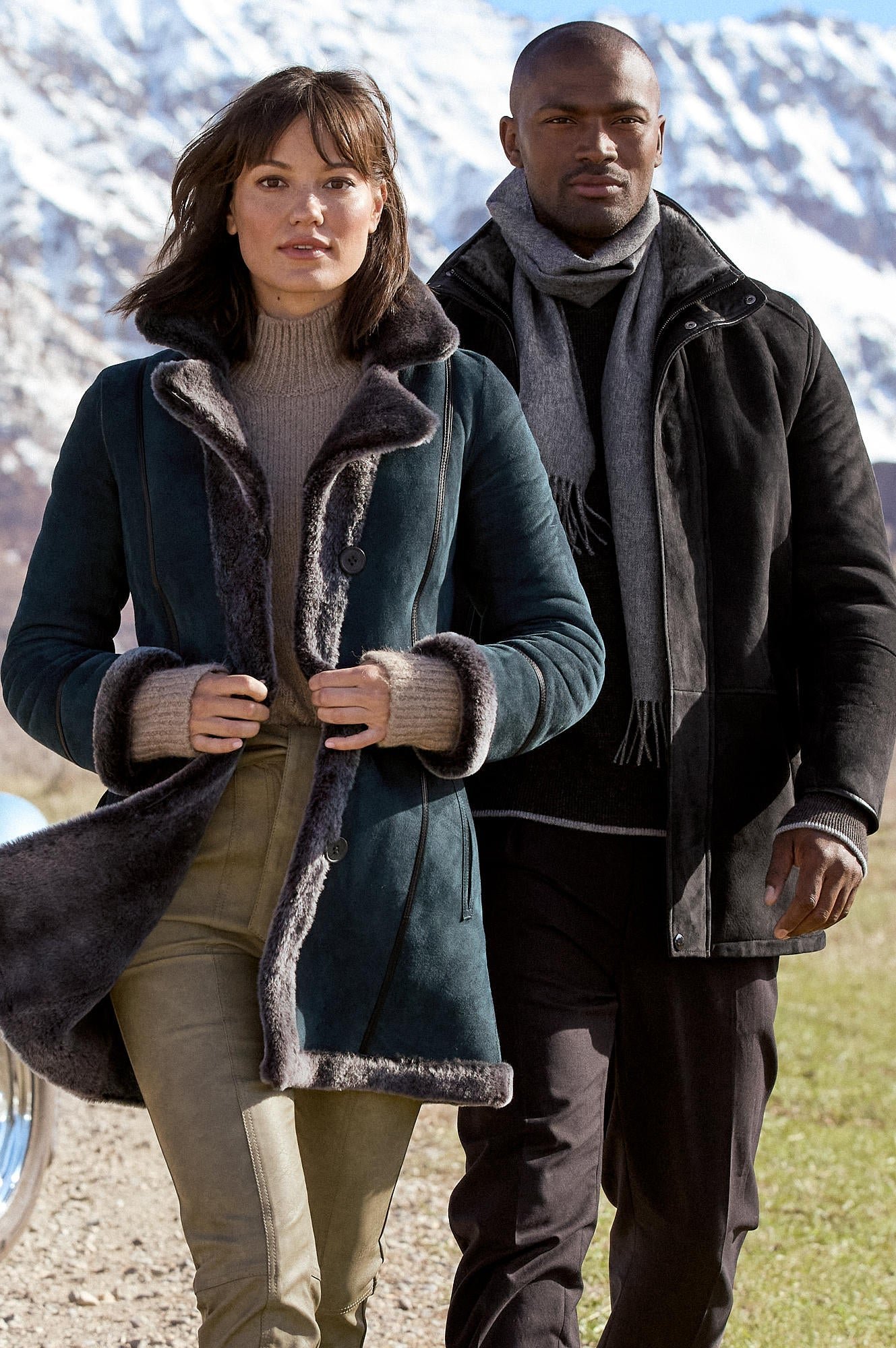 Lucas Sheepskin Coat - Image 2