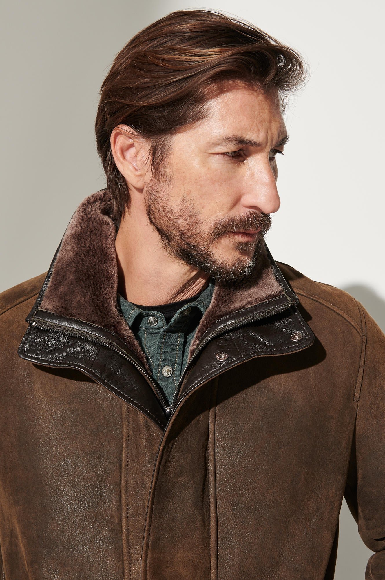 Lucas Sheepskin Coat - Image 18