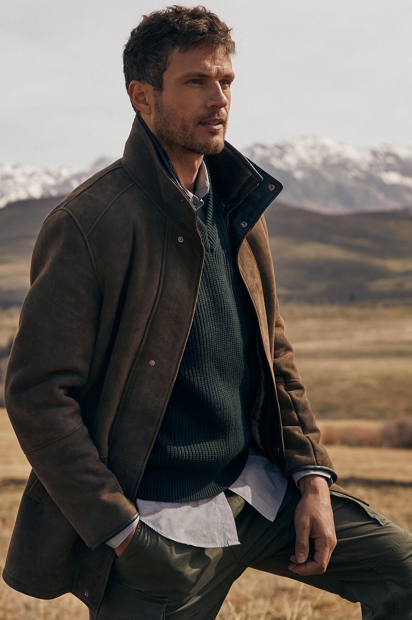 Lucas Sheepskin Coat - Image 19