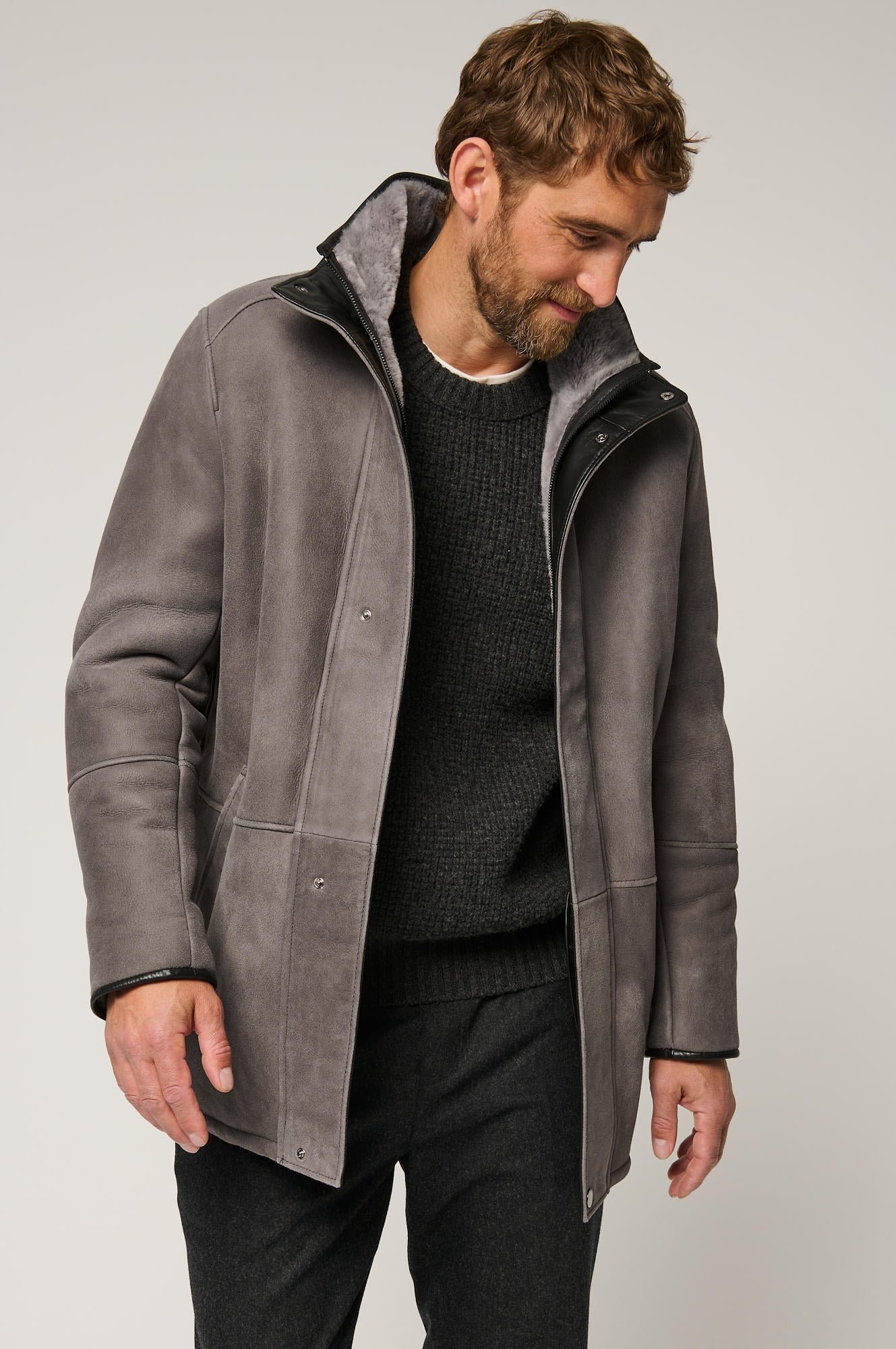 Lucas Sheepskin Coat - Image 10