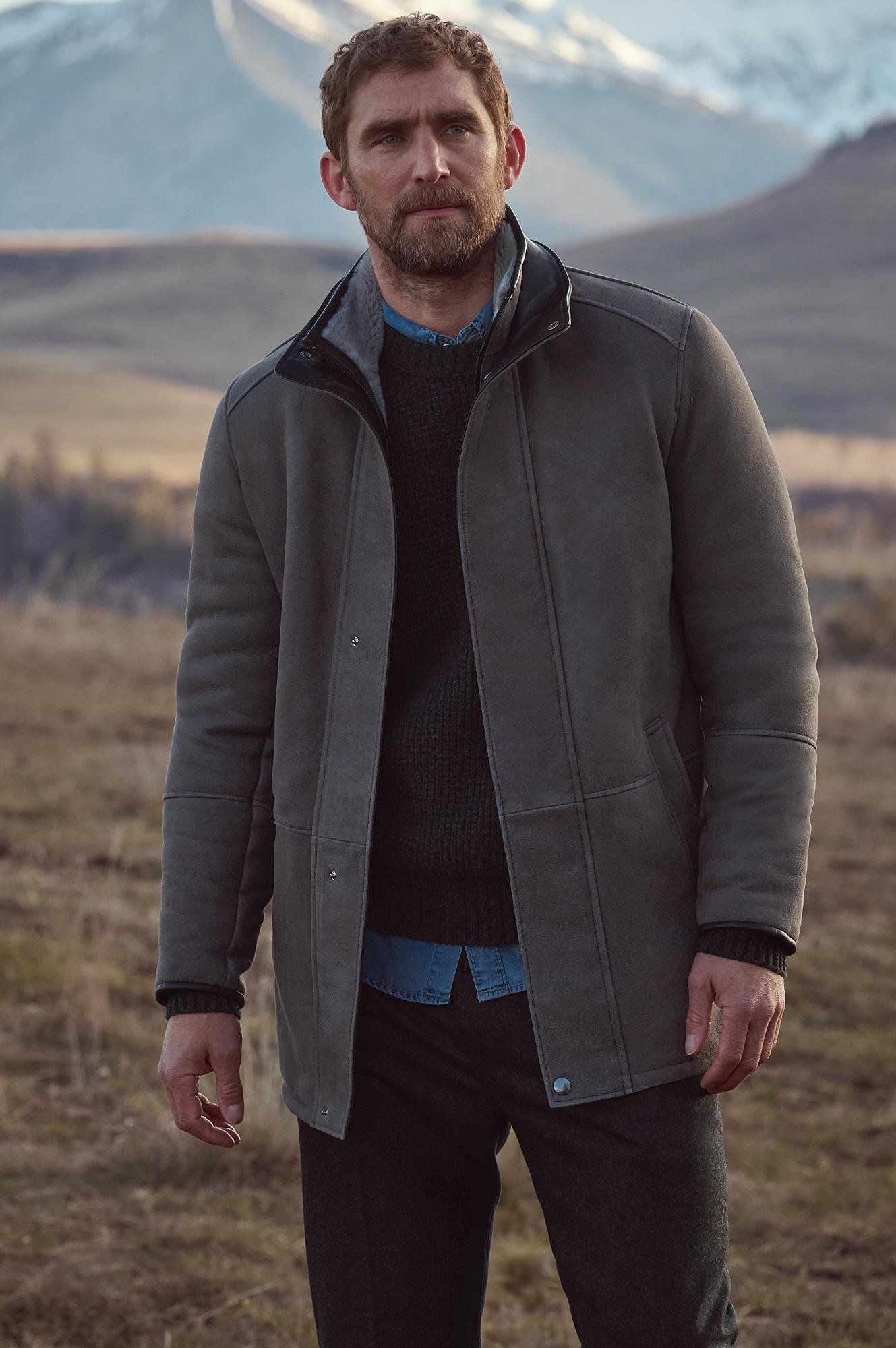 Lucas Sheepskin Coat - Image 13