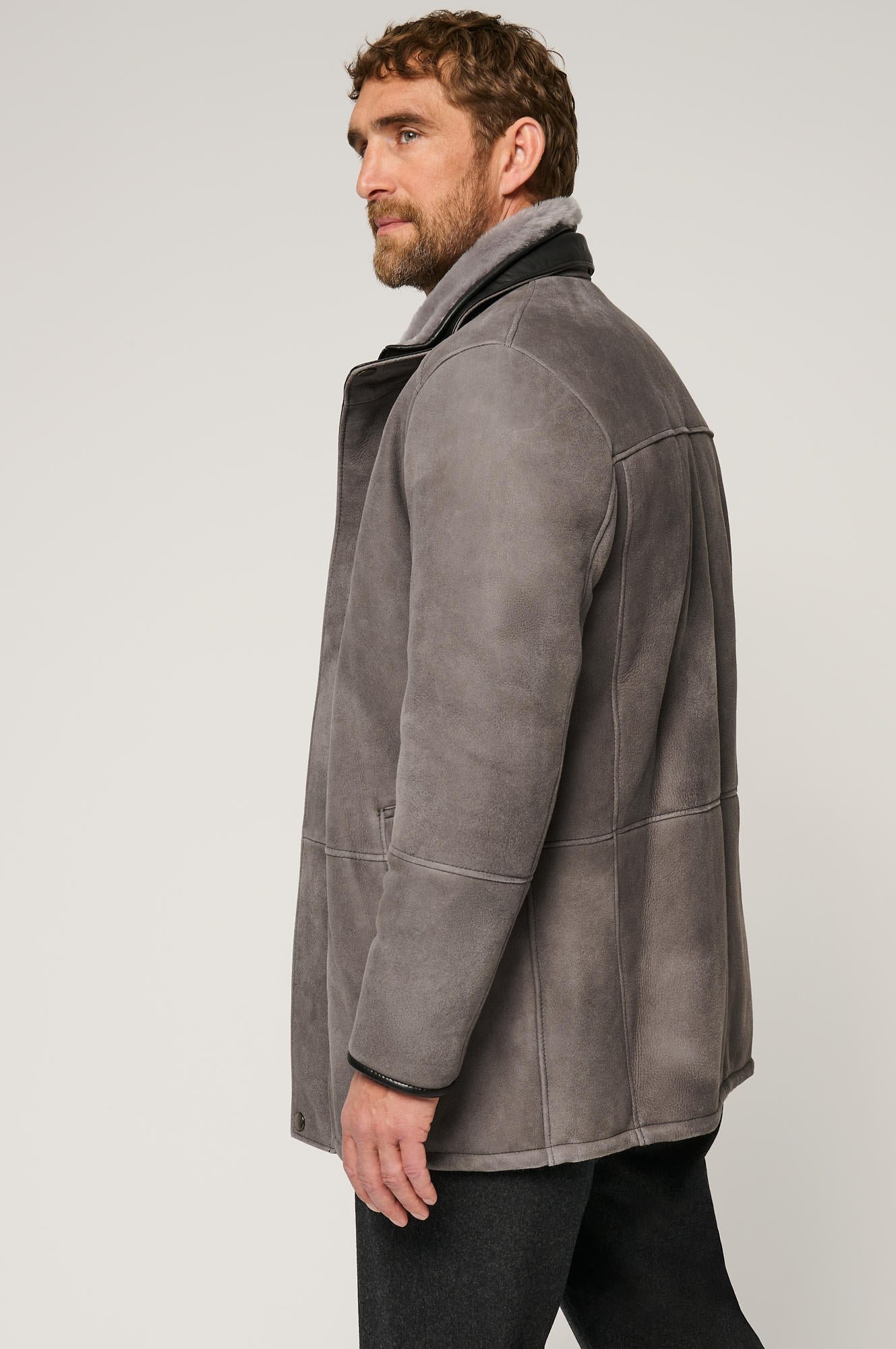 Lucas Sheepskin Coat - Image 9