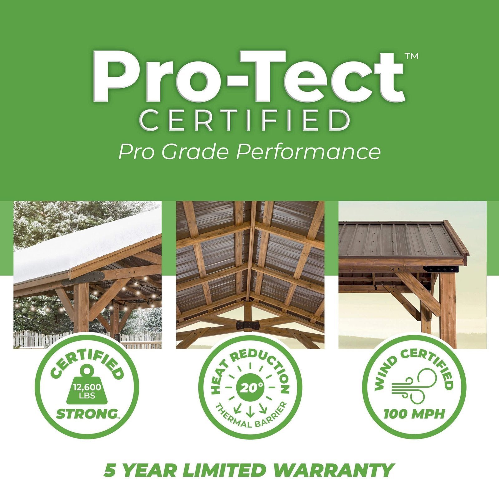 Norwood Carport/Gazebo 20×12 - Image 4