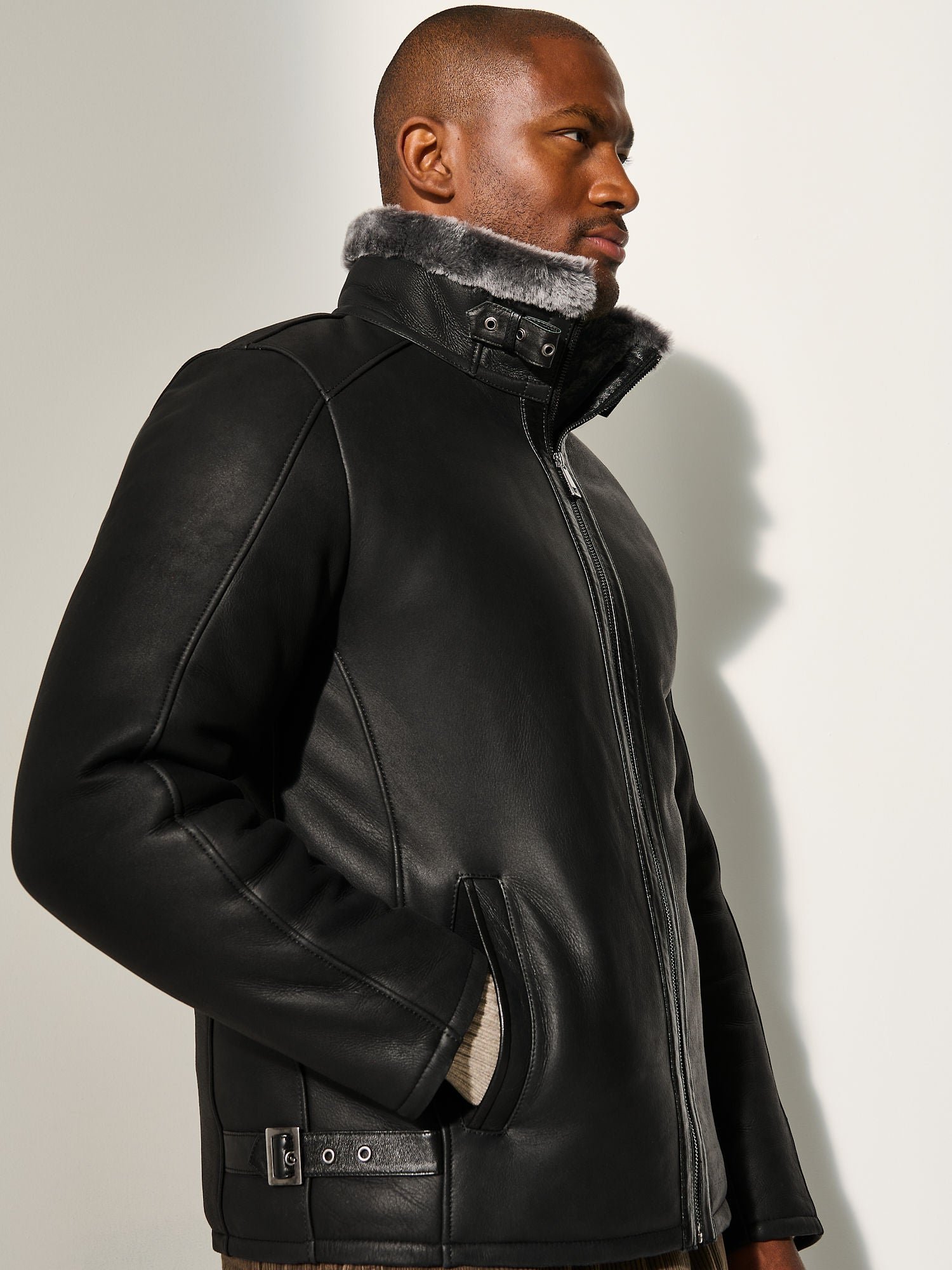 Lance Sheepskin Jacket - Image 7