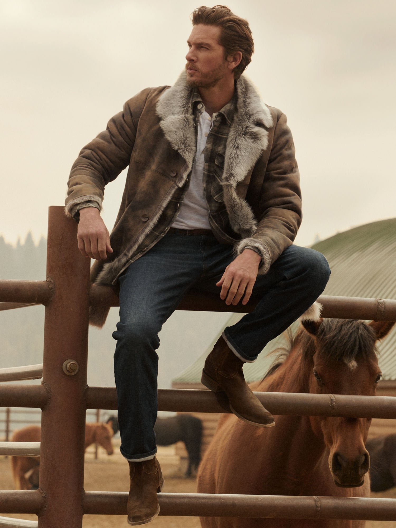 Jackson Toscana Sheepskin Coat - Image 6