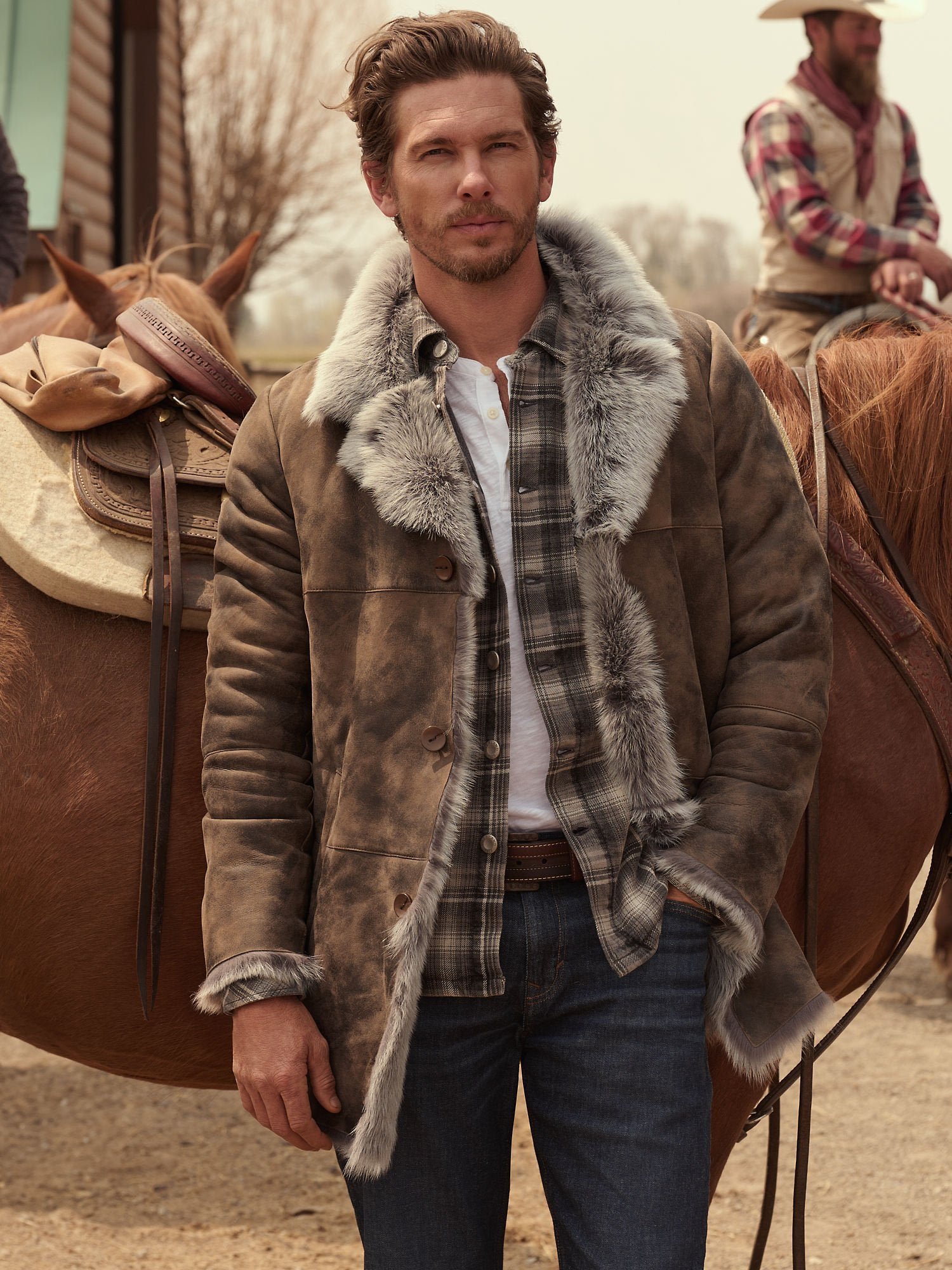 Jackson Toscana Sheepskin Coat - Image 7