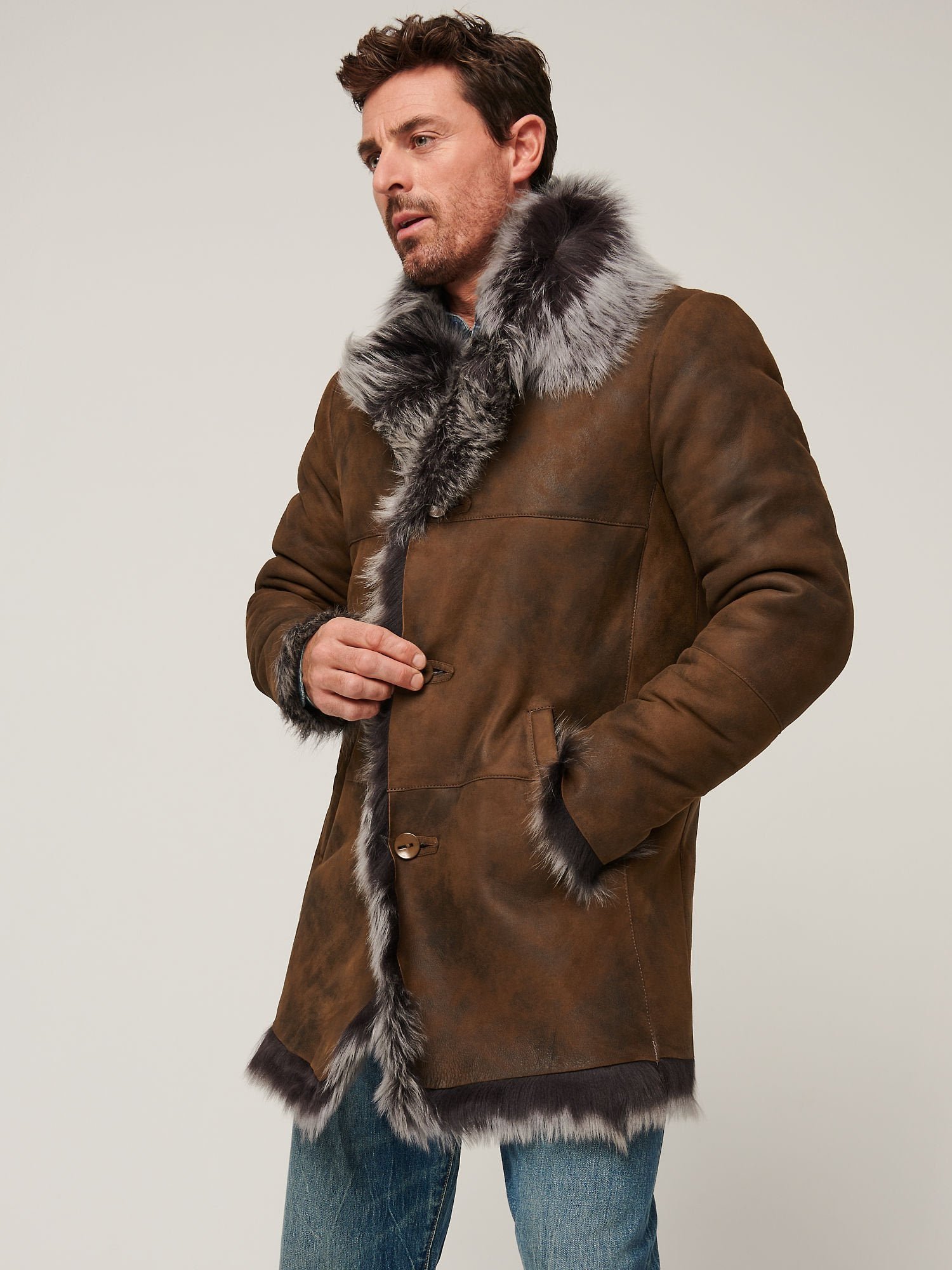 Jackson Toscana Sheepskin Coat - Image 10